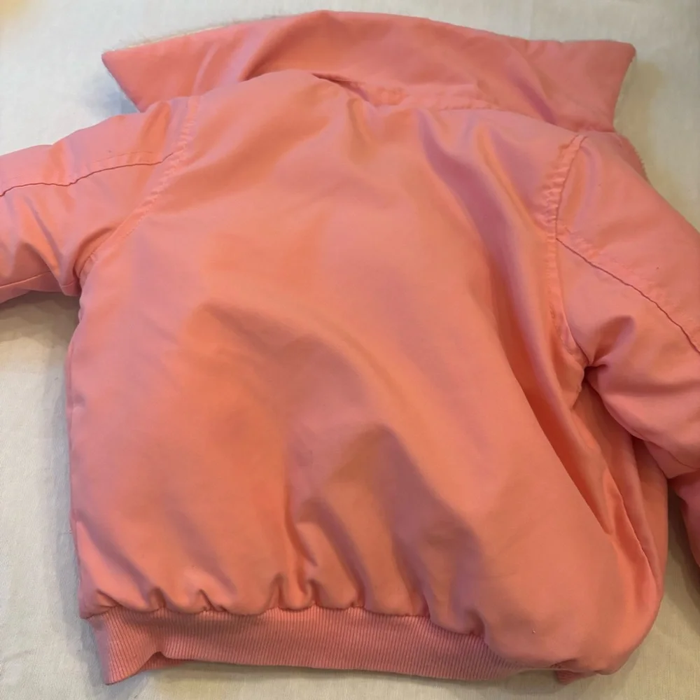 Hudson Jeans Pink Kids Bomber Jacket